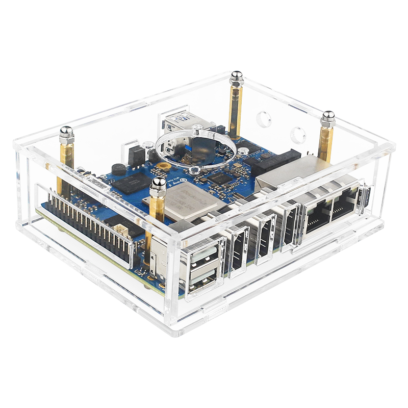 Orange Pi 5 Plus Acrylic Case  - đánh giá và giá Orange Pi 5 Plus 32Gb